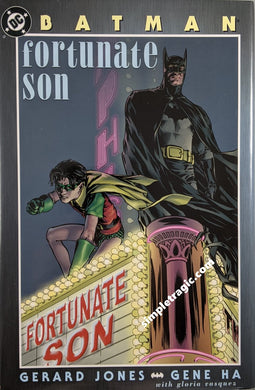 Batman: Fortunate Son Graphic Novel Cover Art by Gene Ha