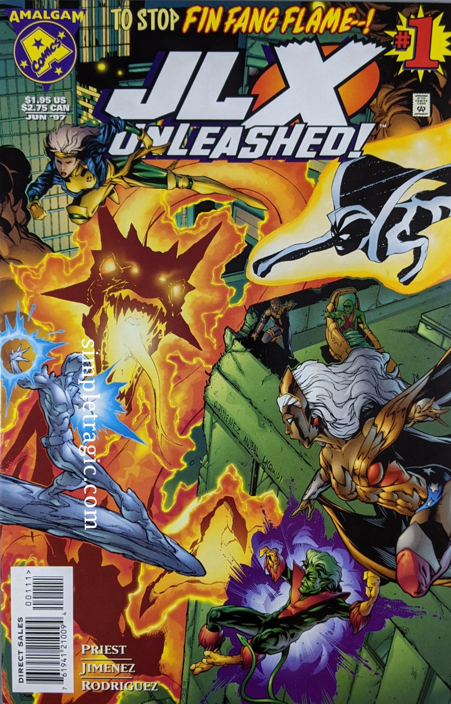 JLX Unleashed (1997) #1 (Amalgam) – Simple Tragic Collectibles