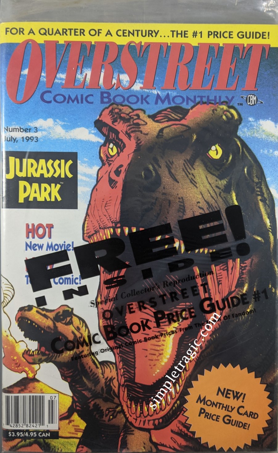 Overstreet Comic Book Monthly (1993) #3 (Bagged)