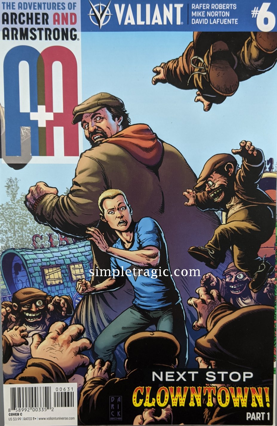 A&A: The Adventures Of Archer & Armstrong (2016) #6 (Cover C)