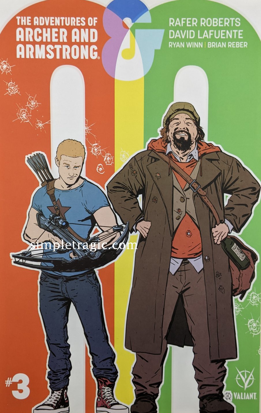 A&A: The Adventures Of Archer & Armstrong (2016) #3 (Cover B)