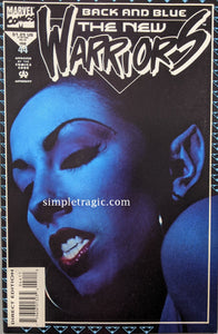 New Warriors #44 Comic Book Cover Art