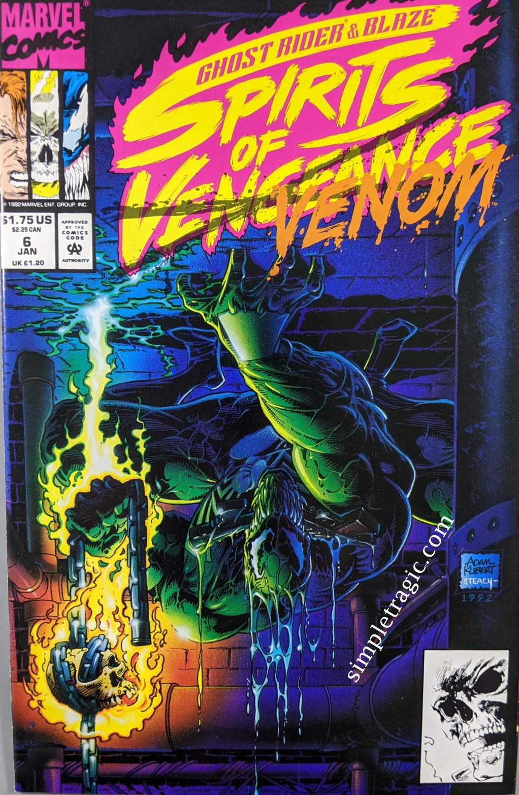 Ghost Rider/Blaze: Spirits of Vengeance (1992) #6