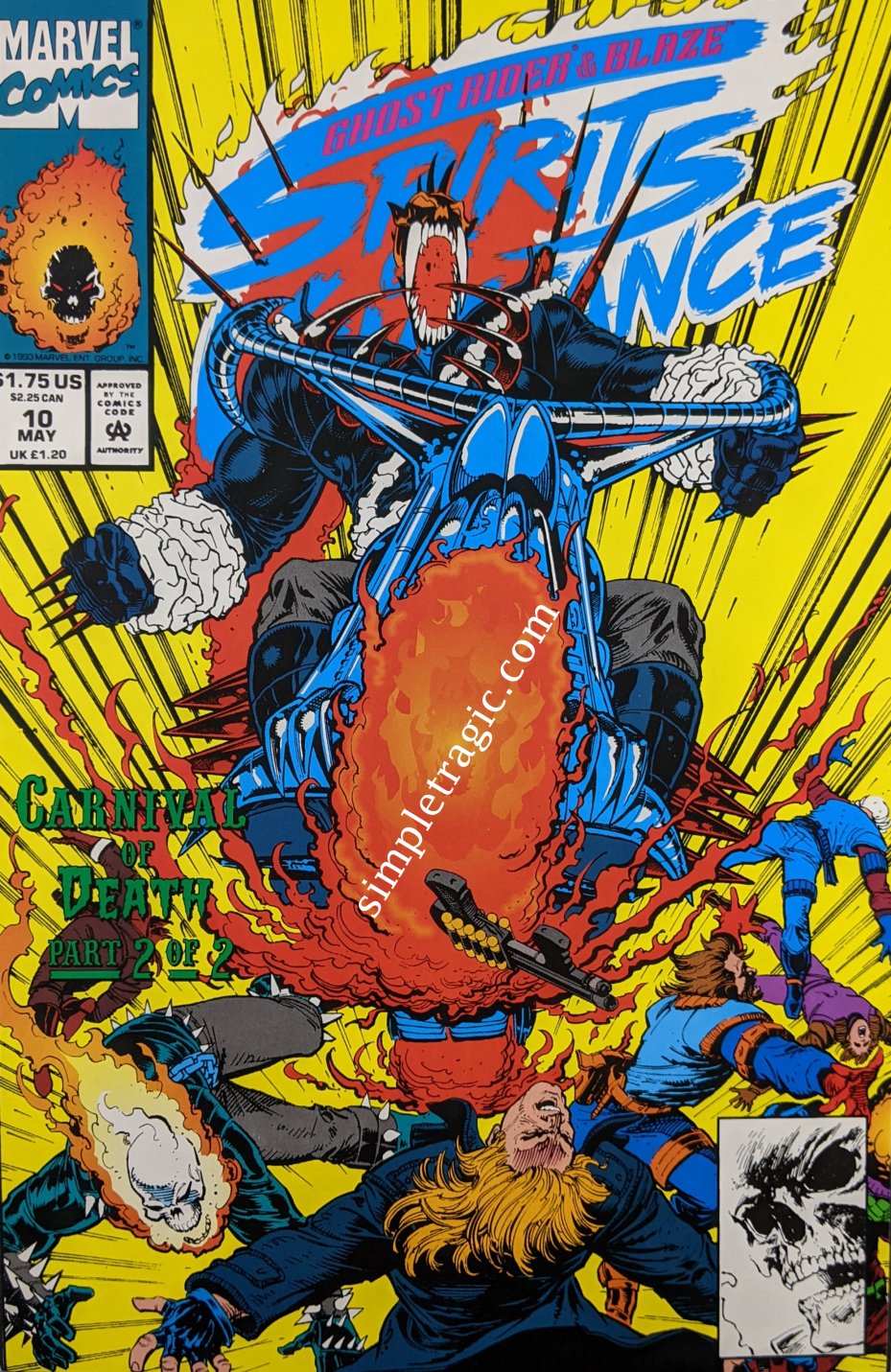 Ghost Rider/Blaze: Spirits of Vengeance (1992) #10
