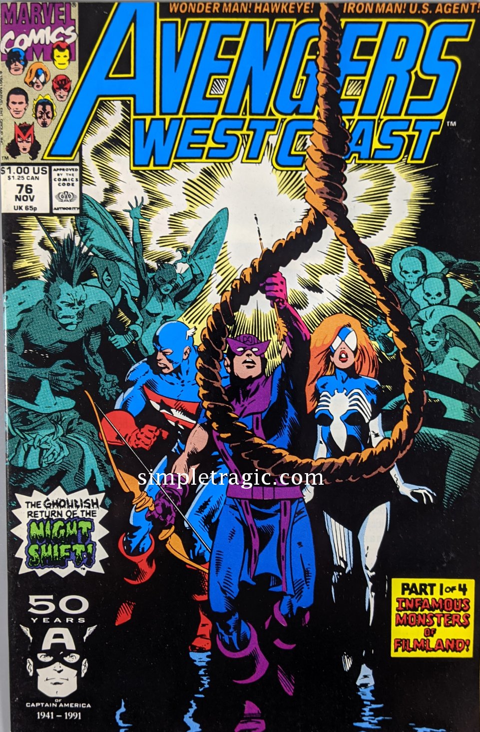 Avengers West Coast (1985) #76