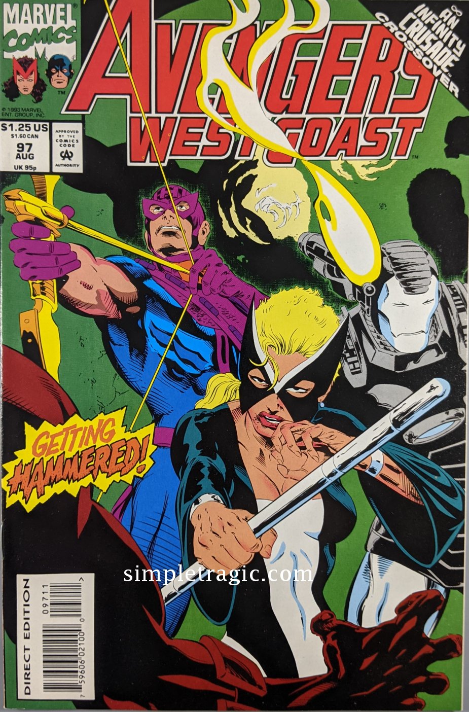 Avengers West Coast (1985) #97