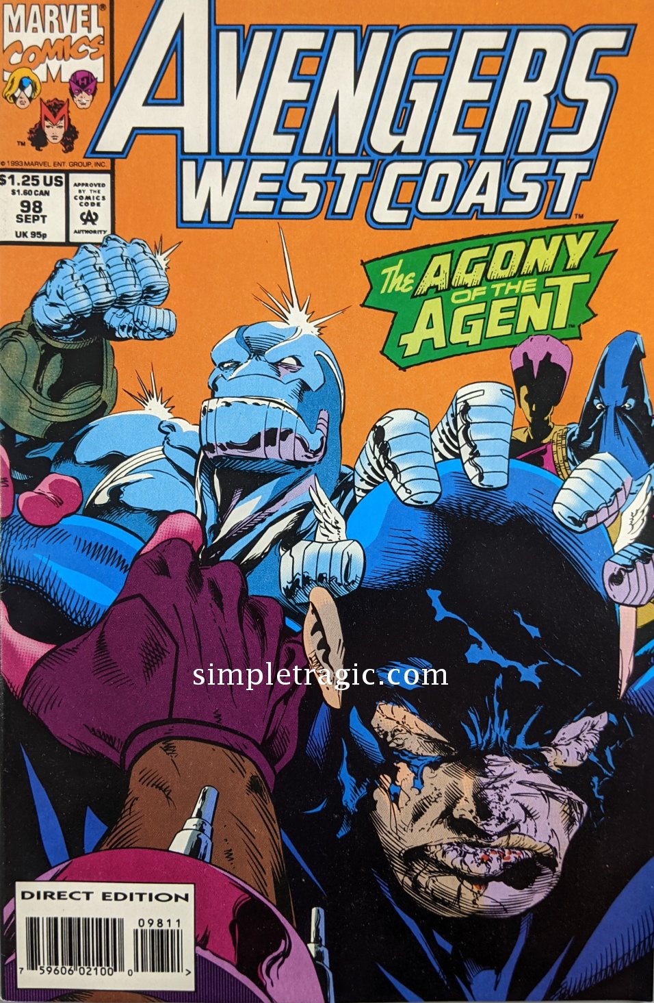 Avengers West Coast (1985) #98