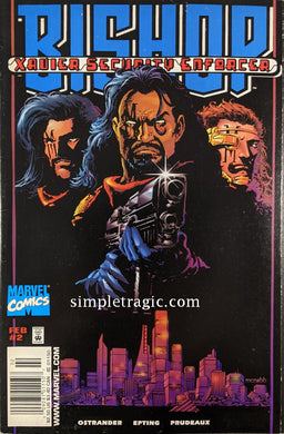 Bishop XSE #2 Comic Book Cover Art
