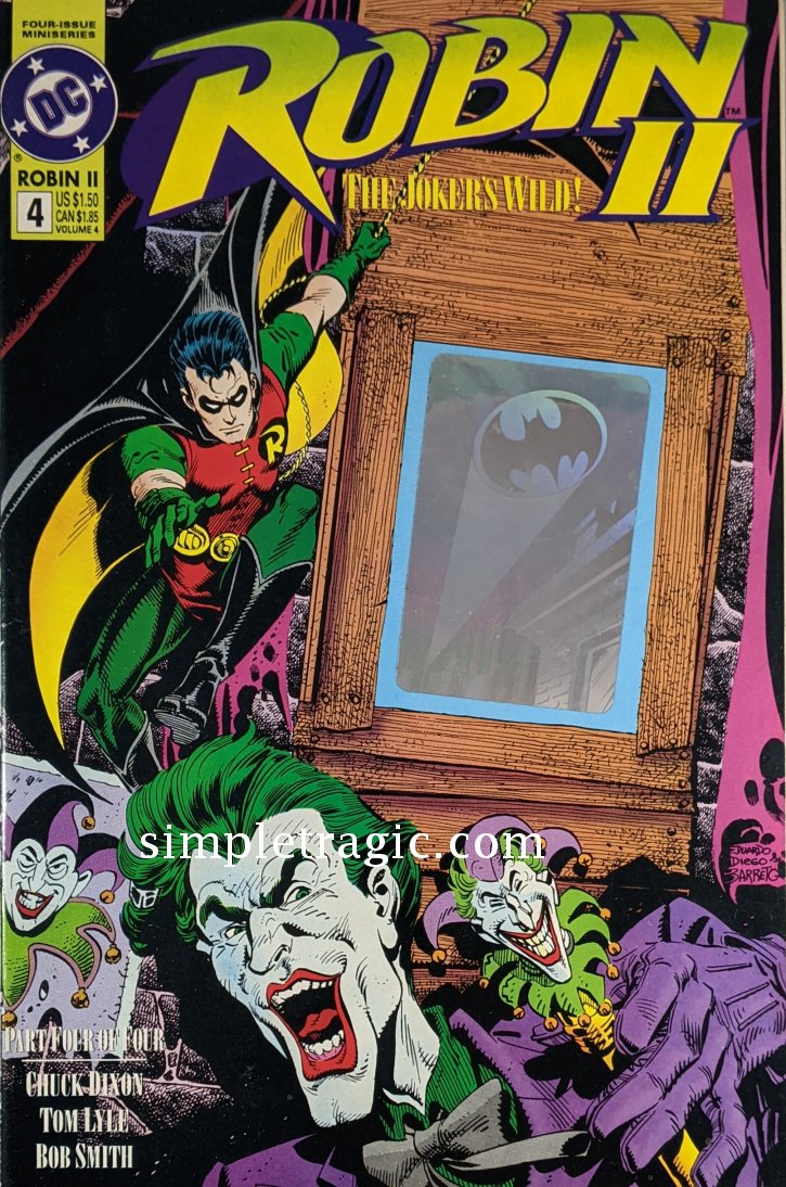 Robin II: The Joker's Wild (1991) #4 (Hologram Cover)