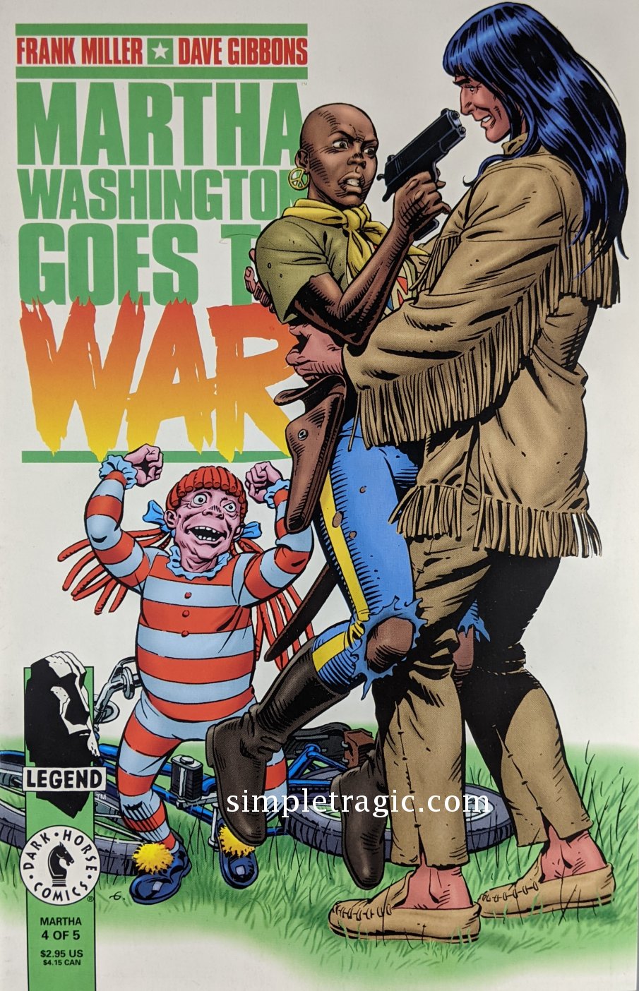 Martha Washington Goes To War (1994) #4 (of 5)