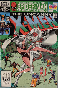 Uncanny X-Men #152 Comic Book Cover Art