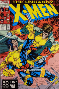 Uncanny X-Men #277 Comic Book Cover Art by Jim Lee