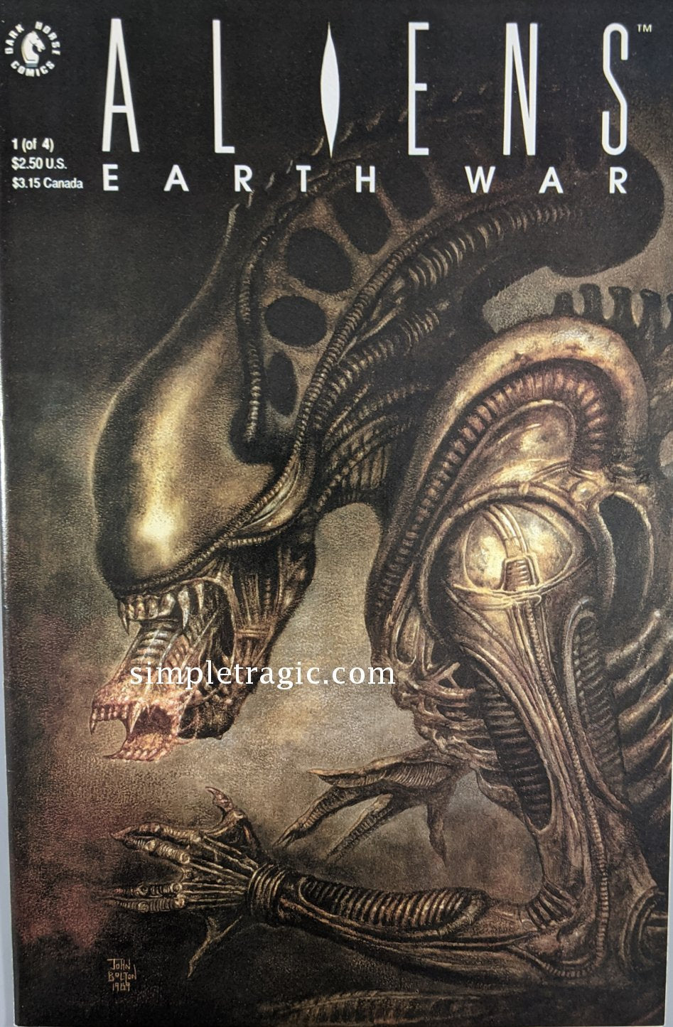 Aliens: Earth War (1990) #1 (of 4) (2nd Print)