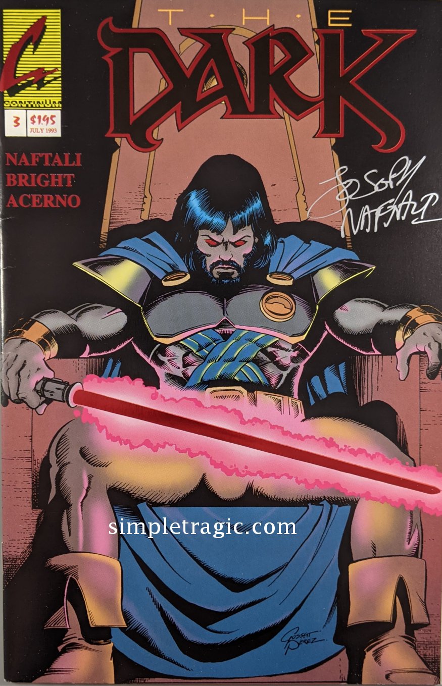 Dark, The (1993) #3 SIGNED