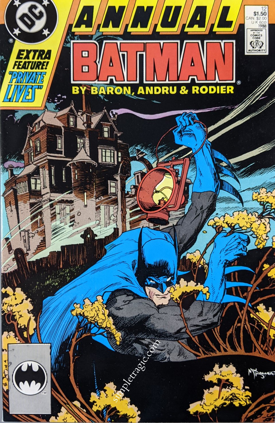 Batman Annual #12 Comic Book Cover Art