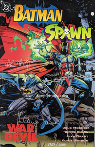 Batman / Spawn: War Devil (1994) #1 SIGNED x2