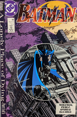 Batman #440 Comic Book Cover Art by George Perez