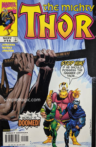 Thor #15 Comic Book Cover Art by Lee Weeks