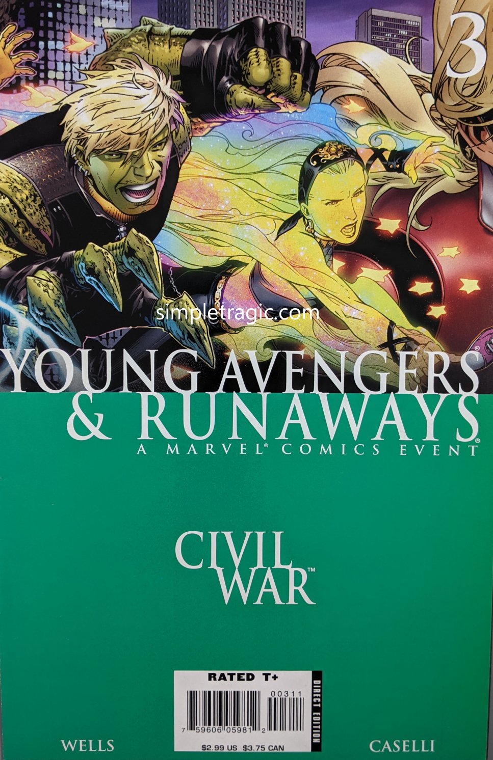 Civil War: Young Avengers & Runaways (2006) #3 (of 4)