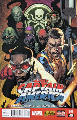 All-New Captain America #2 Comic Book Cover Art