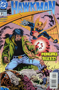 Hawkman #7 Comic Book Cover Art