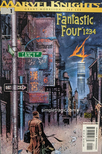 Fantastic Four 1 2 3 4 #1 Comic Book Cover Art Jae Lee