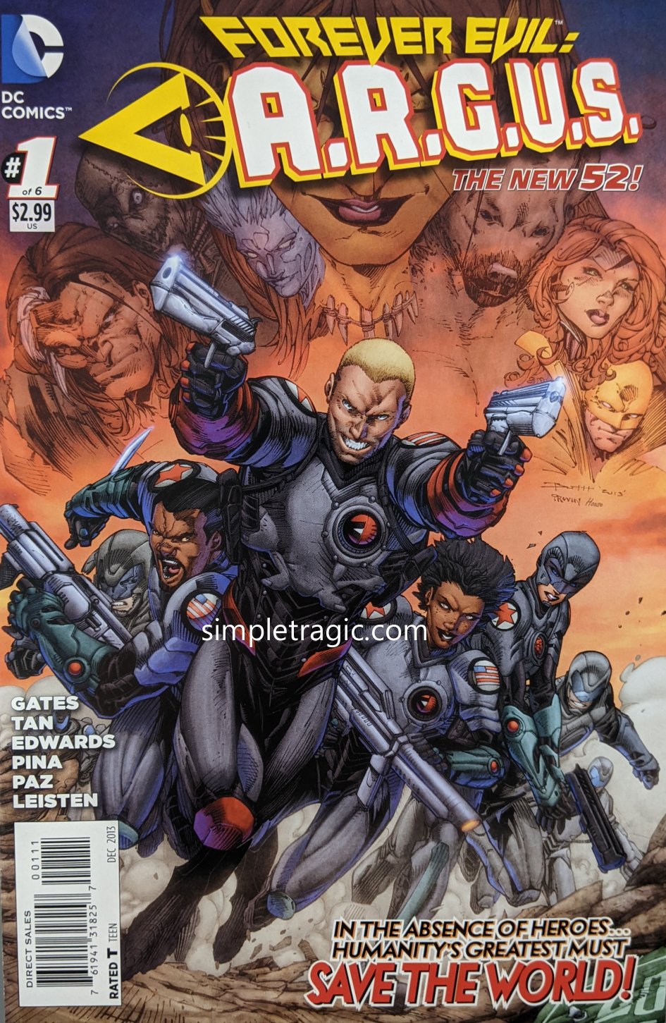 Forever Evil: A.R.G.U.S. (2013) #1-6 Complete Set