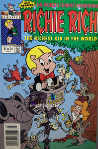 Richie Rich #7 Comic Book Cover Art