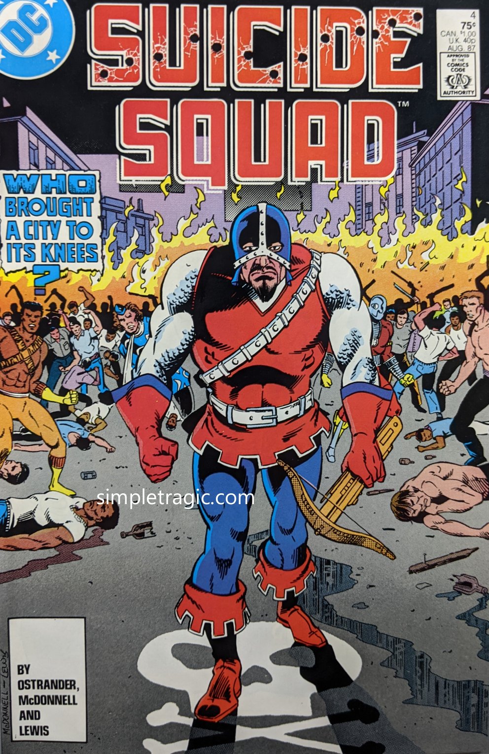 Suicide Squad #4 Comic Book Cover Art