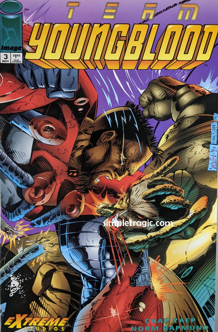 Team Youngblood (1993) #3