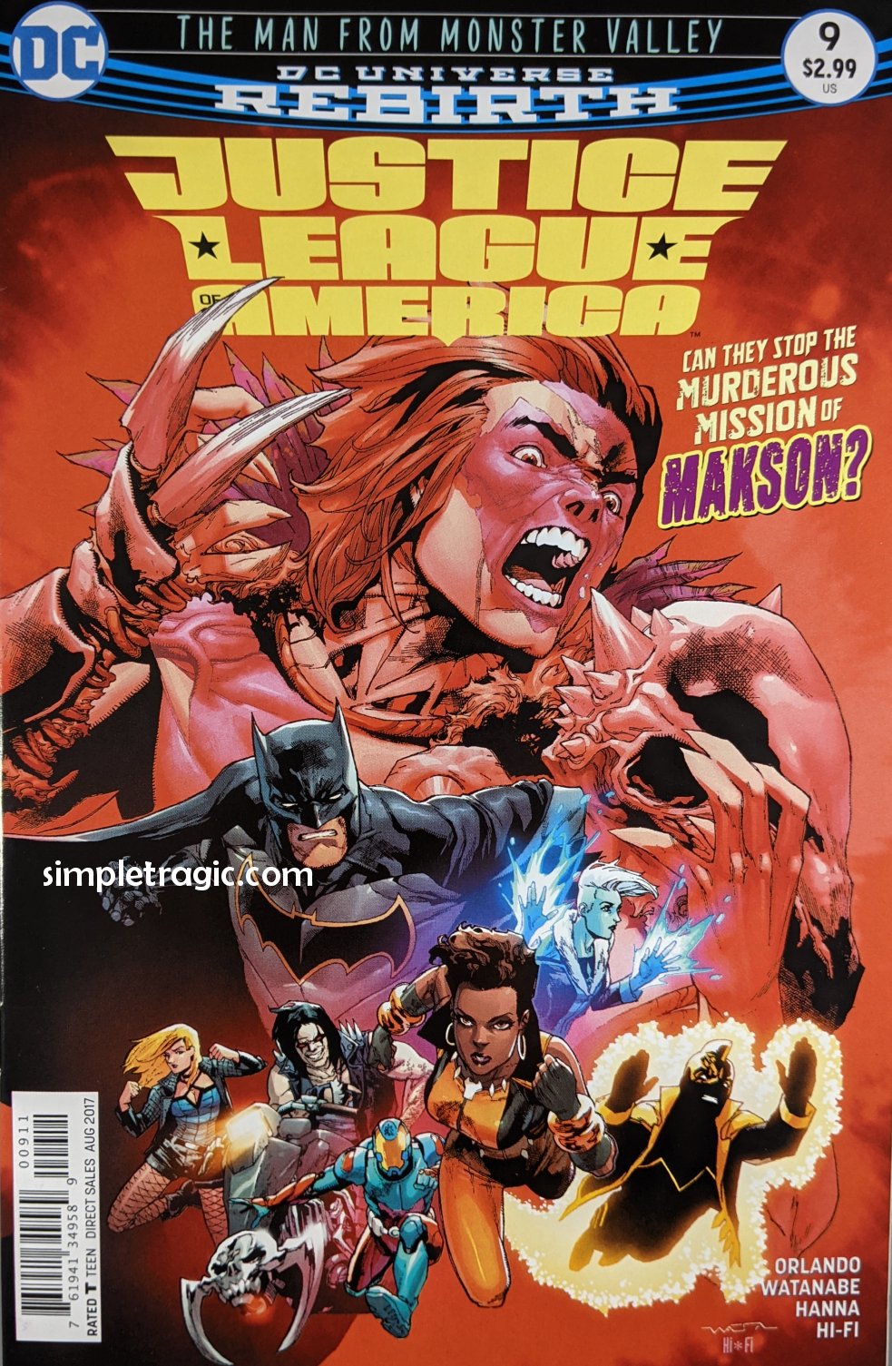 Justice League of America (2017) #9