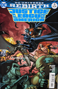 Justice League of America (2017) #3 (Variant Mahnke)