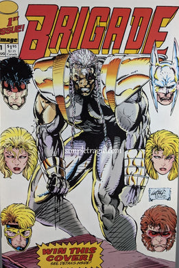 Brigade #1 Comic Book Cover Art by Rob Liefeld