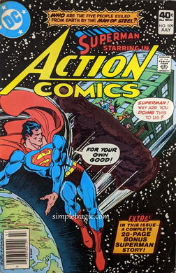 Action Comics #509 Comic Book Cover Art