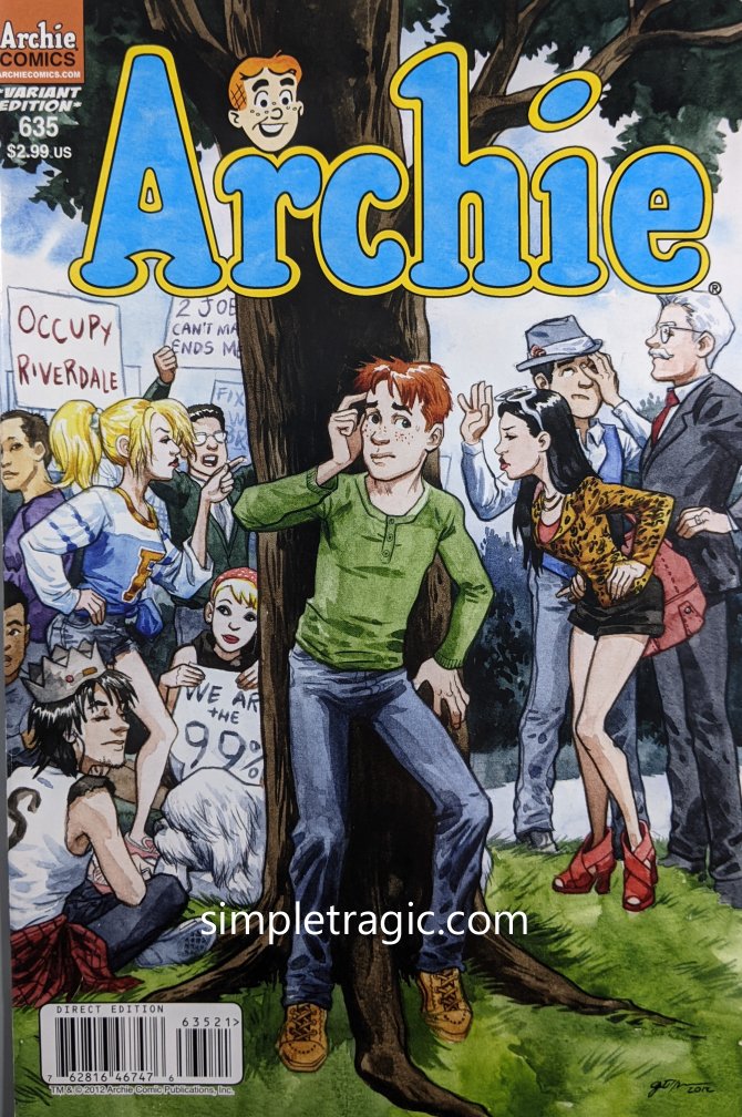 Archie (1942) #635 (Variant) – Simple Tragic Collectibles