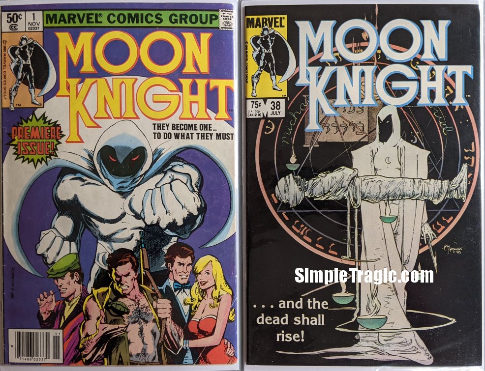 Moon Knight (1980) #1-38 Complete Series