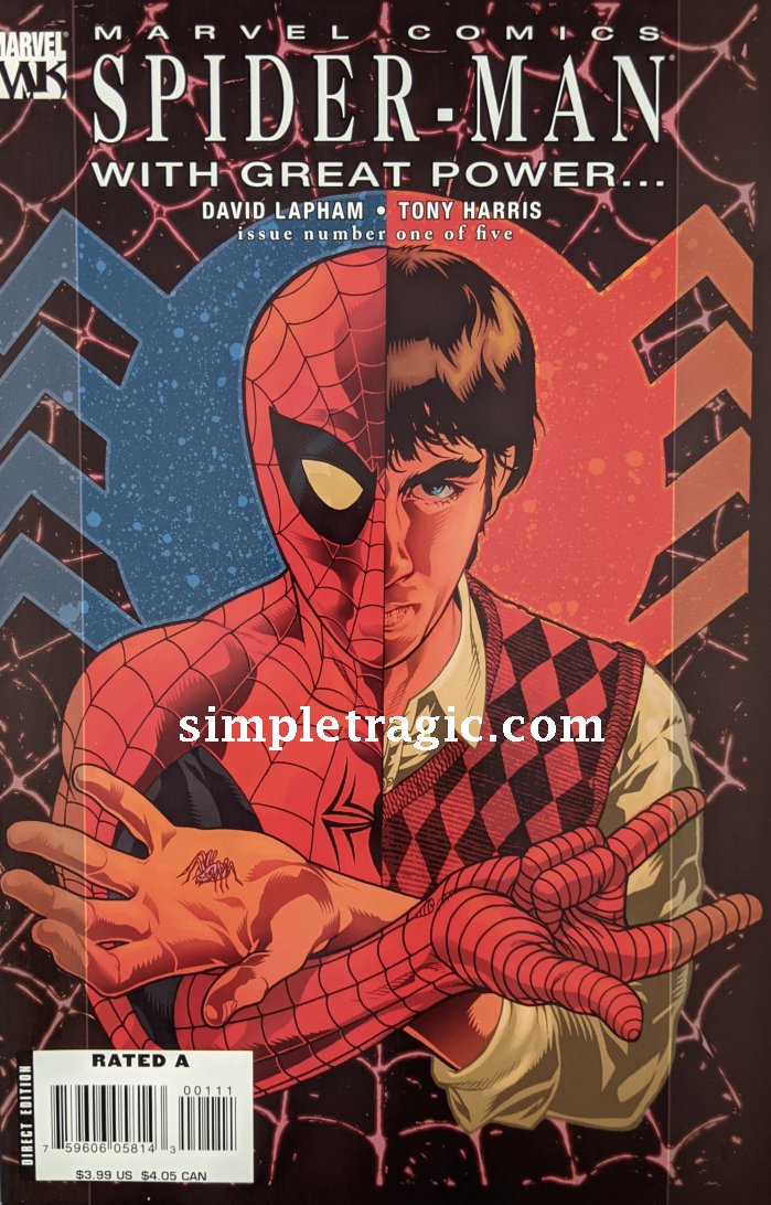 Spider-Man: With Great Power (2008) #1-5 Complete Set