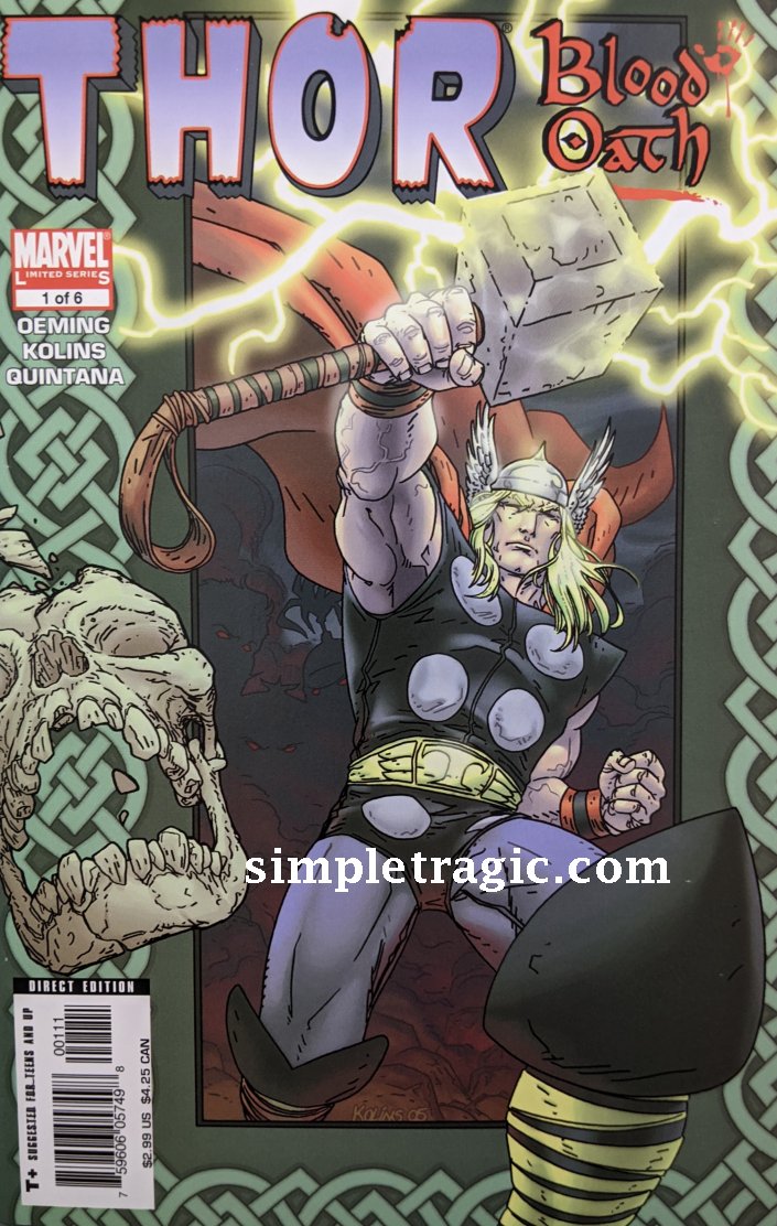 Thor: Blood Oath (2005) #1-6 Complete Set