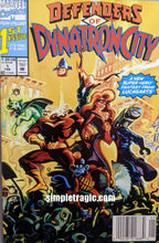 Load image into Gallery viewer, Defenders Of Dynatron City #1 Comic Book Cover Art
