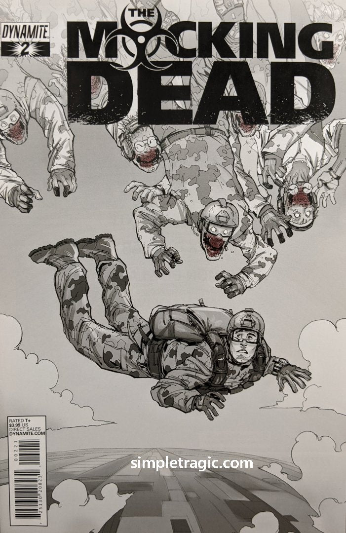 Mocking Dead, The (2013) #2 (Variant Dunbar)