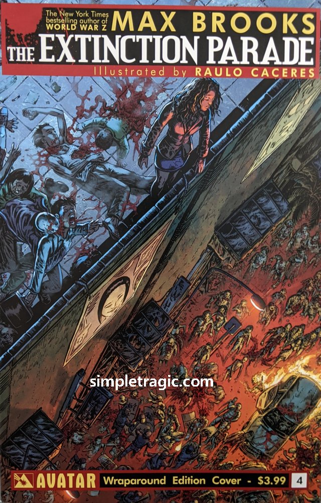 Extinction Parade, The (2013) #4 (Wraparound Variant) – Simple Tragic ...