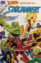 Load image into Gallery viewer, X-Men Spotlight On Starjammers #2 Comic Book Cover Art
