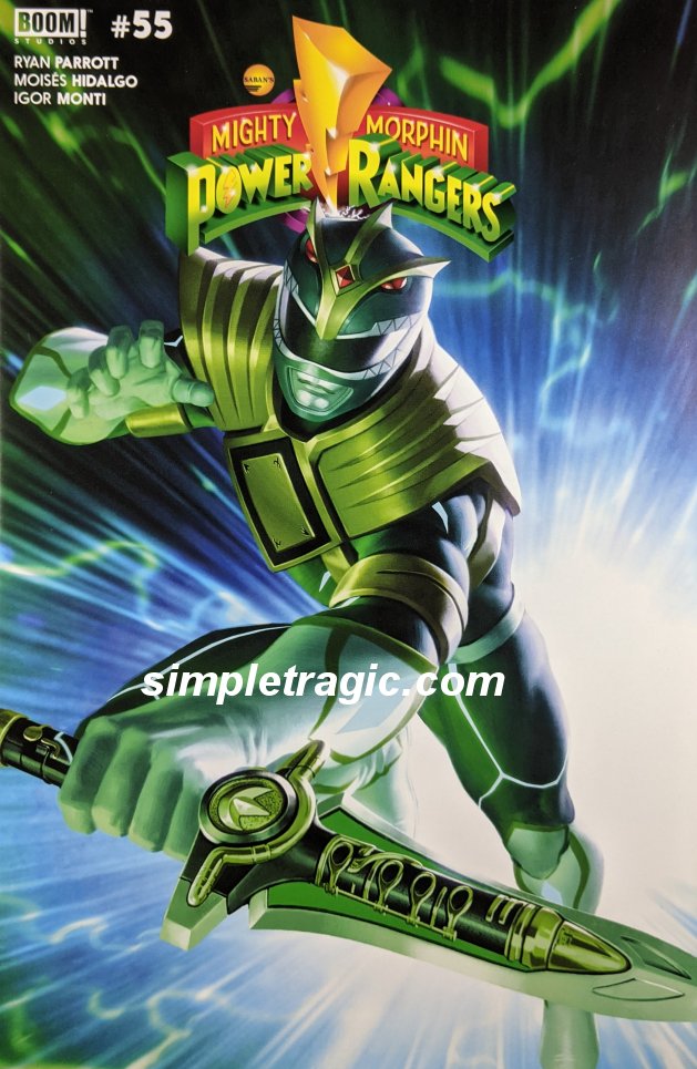 Mighty Morphin Power Rangers (2016) #55 (Variant Yoon)