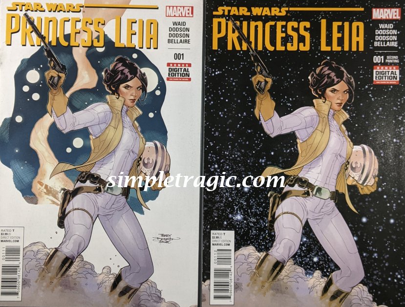 Star Wars: Princess Leia (2015) #1 1st / 2nd Print (Set Of 2)
