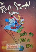 Load image into Gallery viewer, Ren &amp; Stimpy Don&#39;t Try This At Home TPB Comic Book Cover Art
