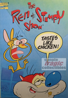 Ren & Stimpy Tastes Like Chicken TPB Comic Book Cover Art