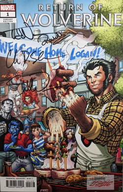 Return Of Wolverine #1 Todd Nauck Comic Book Cover Art