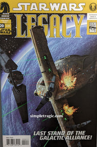 Star Wars Legacy #20 Comic Book Cover ARt