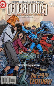 Superman & Batman: Generations III #11 Comic Book Cover Art