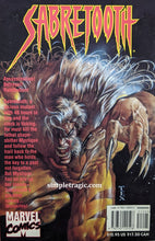Load image into Gallery viewer, Sabretooth: Death Hunt TPB Back Cover Art by Mark Texeira
